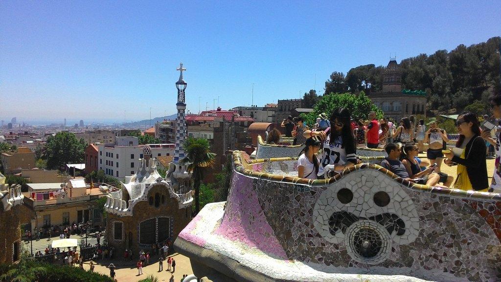 Park Güell, frammenti di ceramica e sangria!